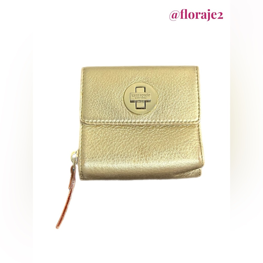 Kate Spade Gold Coin Zip Wallet